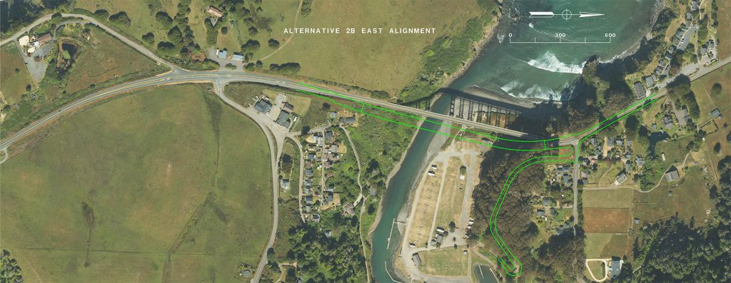 Albion Bridge alignment