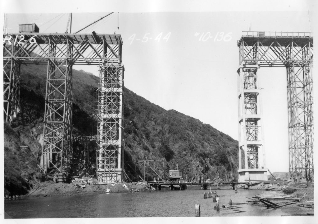 Albion River Bridge Historical Photo