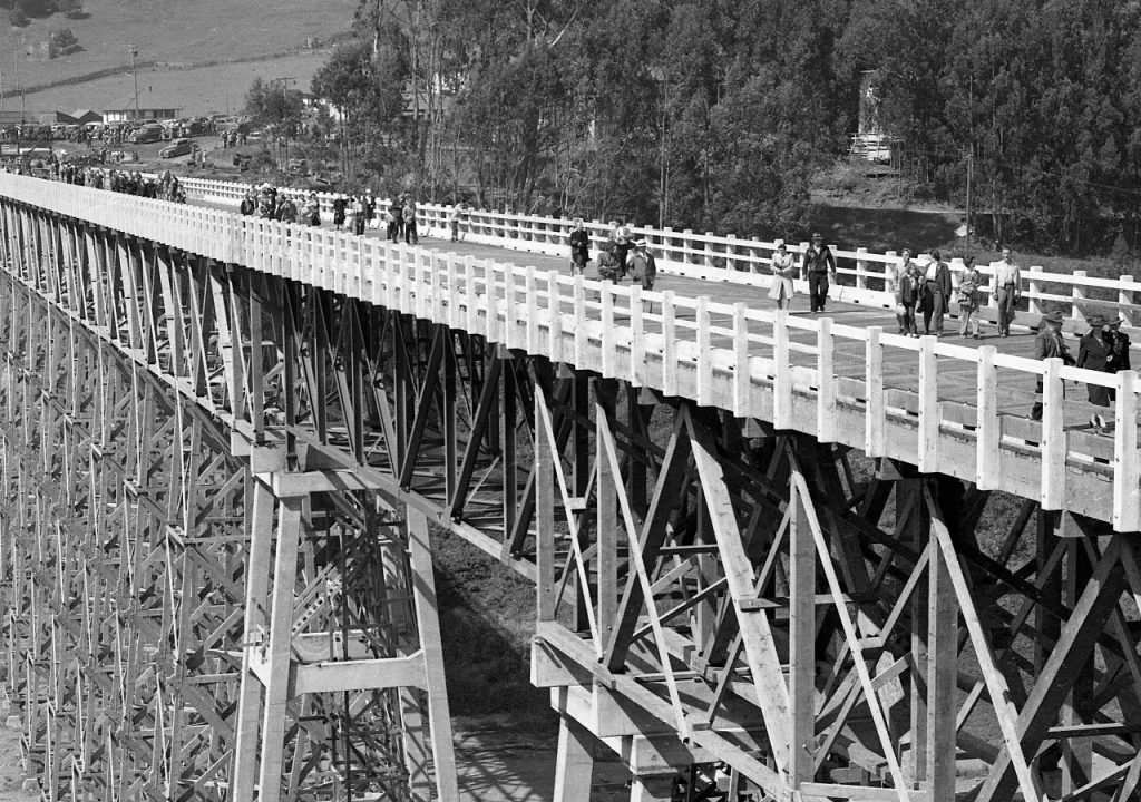 Albion River Bridge Historical Photo